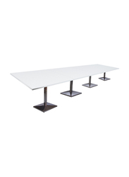 ماهاماي بارا 500PE-480 طاولة مربعة الشكل عدد 16 مقعد, أبيض