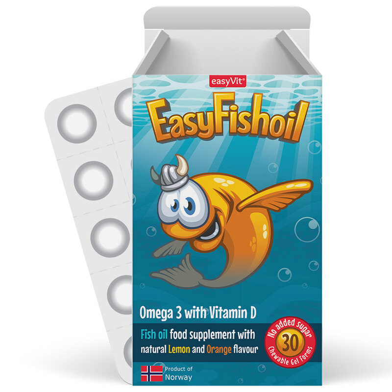 

Easyfishoil Easy Fish Oil Vitamin D - 30 Chewable Gel