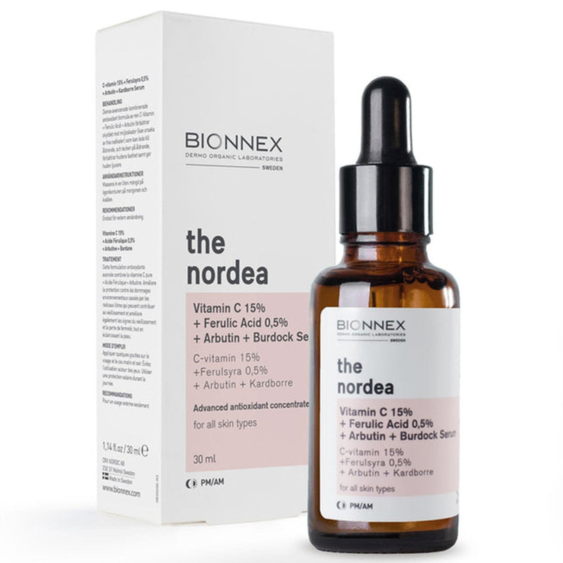 

Bionnex THE NORDEA VITAMIN C 15% + FERULIC ACID 0,5% + BURDOCK SERUM