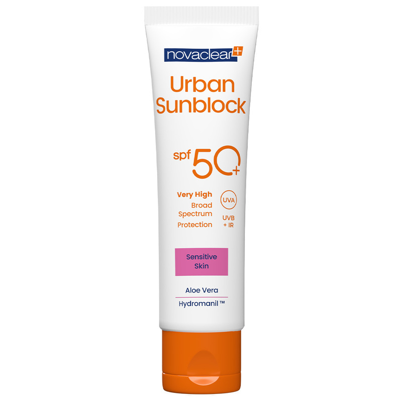 Novaclear Urban Sunblock SPF 50+ Sensitive Skin, 40ML