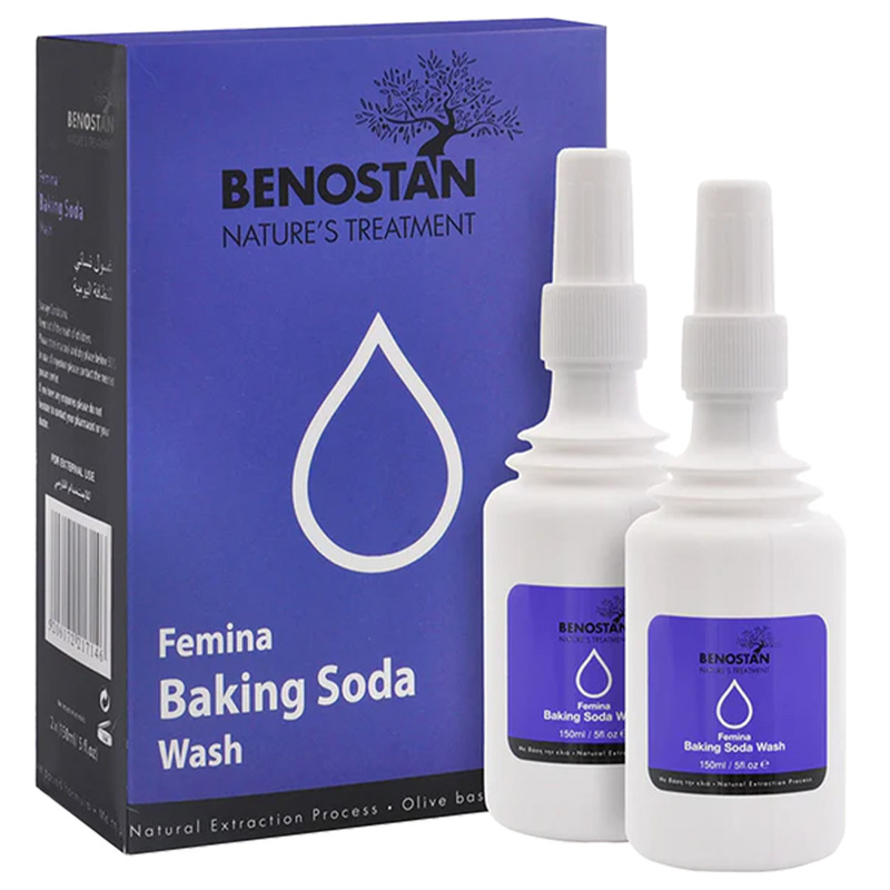 Benostan Baking Soda Wash, 2 x (150 ml )