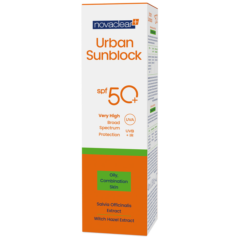 Novaclear Urban Sunblock SPF 50+ Oily Skin, 40ML