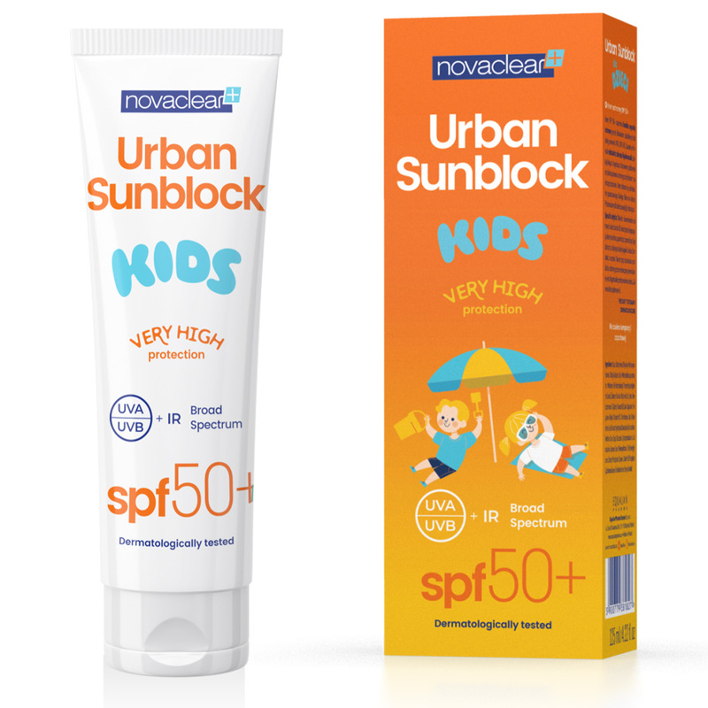 Novaclear Urban Sunblock Kids SPF50+ , 125ml