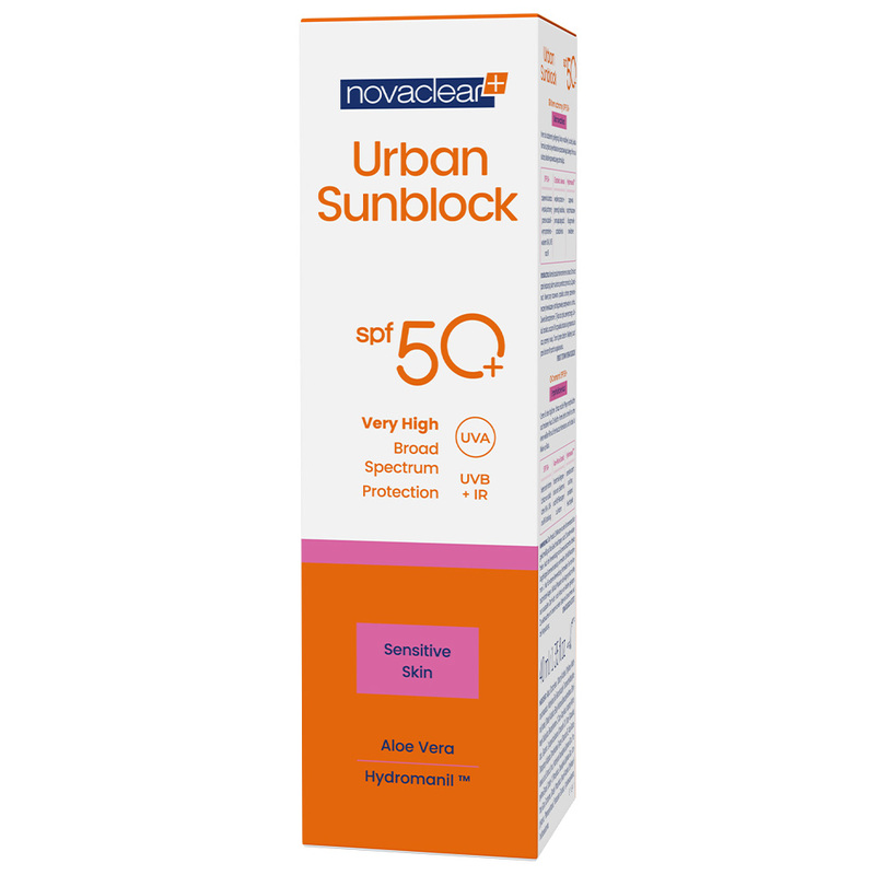 Novaclear Urban Sunblock SPF 50+ Sensitive Skin, 40ML