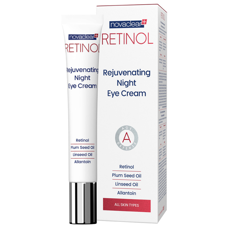 Novaclear Retinol Rejuvenating Night Eye Cream, 15ml