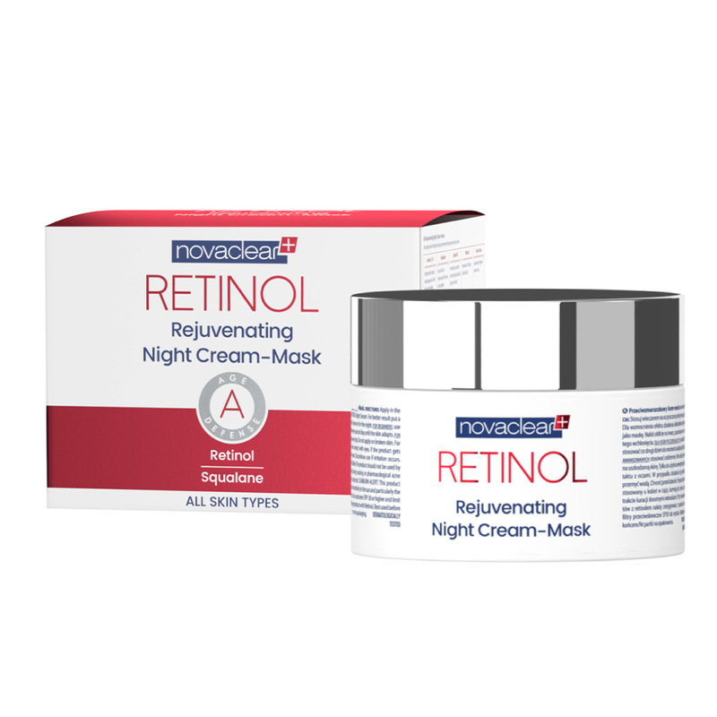 Novaclear Retinol Rejuvenating Night Cream Mask, 50ml