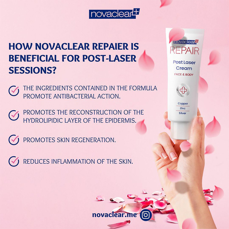 Novaclear Repair Post Laser Cream, 75ML