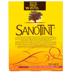 Sanotint Classic Hair Color Light Blonde 10 - Natural Permanent Hair Dye, 125 ml