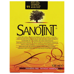 Sanotint Classic Hair Color Honey Blonde 11 - Natural Permanent Hair Dye, 125 ml