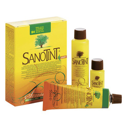 Sanotint Sensitive Hair Color Dark Blonde 84 - Natural Permanent Hair Dye, 125 ml