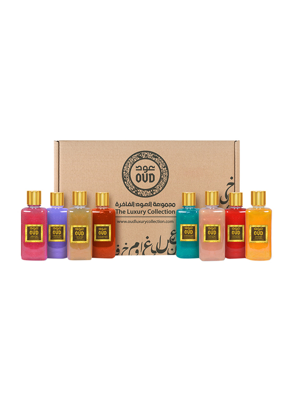 Oud Luxury Collection Shower Gel Gift Box Set, 300ml, 8 Pieces
