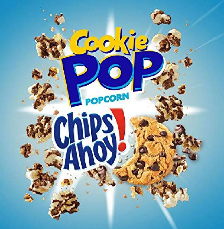 Snax Sational Chips Ahoy Cookie Pop Popcorn, 12 x 149g