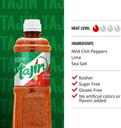 Tajin Clasico Chile Lime Seasoning 14oz pack of 12