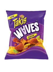 Takis Waves Fuego Hot Chili Pepper & Lime Flavor Chips, 20 x 71g
