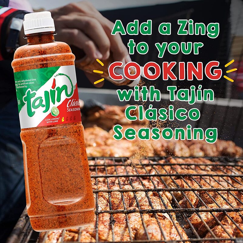 Tajin Clasico Chile Lime Seasoning 32oz pack of 6