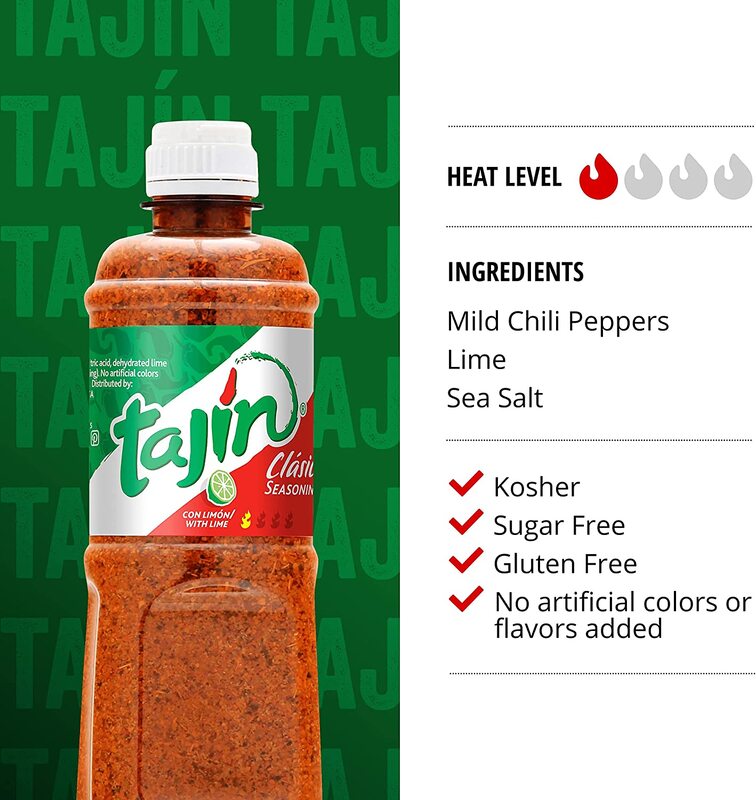 Tajin Clasico Chile Lime Seasoning 32oz pack of 6