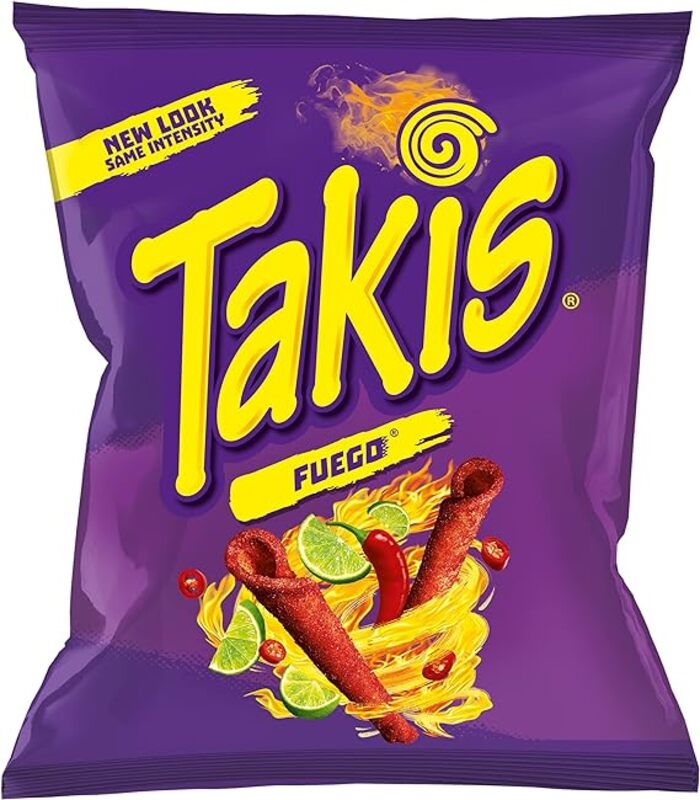 Takis Fuego - Pepper Lime 4 ounce pack of 20