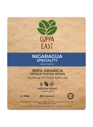 Cuppa East Nicaragua Specialty Coffee 100% Arabica Beans, Medium Roast, 500g