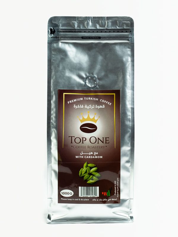 

Top One Turkish Coffee with Cardamom, 1 Kg