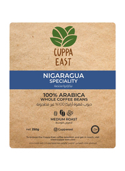 Cuppa East Nicaragua Specialty Coffee 100% Arabica Beans, Medium Roast, 250g