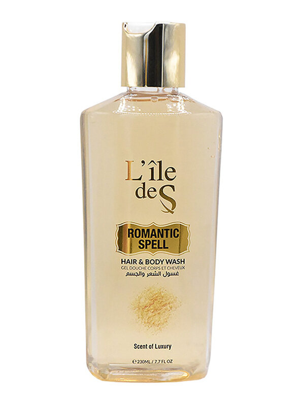 

L'ile De S Romantic Spell Hair and Body Wash, 230ml