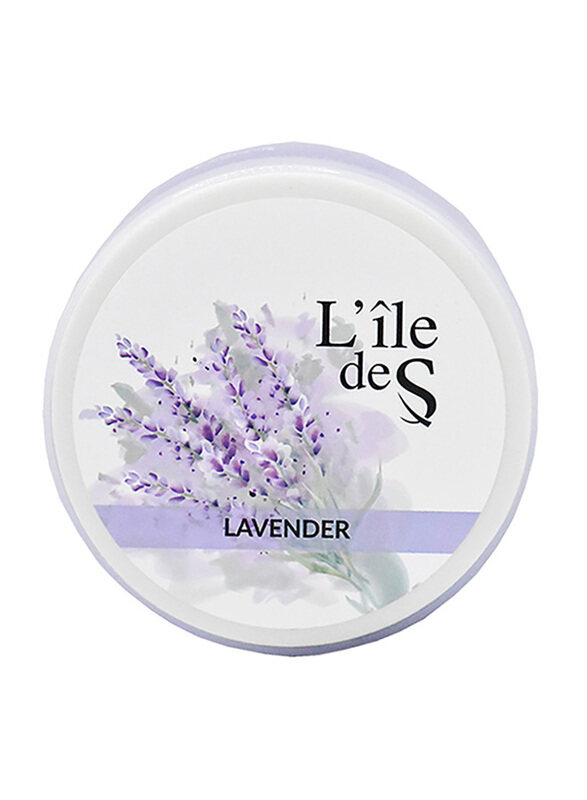 

L'ile De S Lavender Aromatherapy Scents Calming Sea Salt Scrub, 250ml