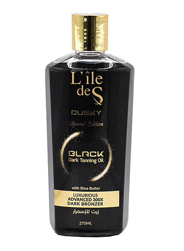

L'ile De S Dusky Black Dark Tanning Oil, 275ml
