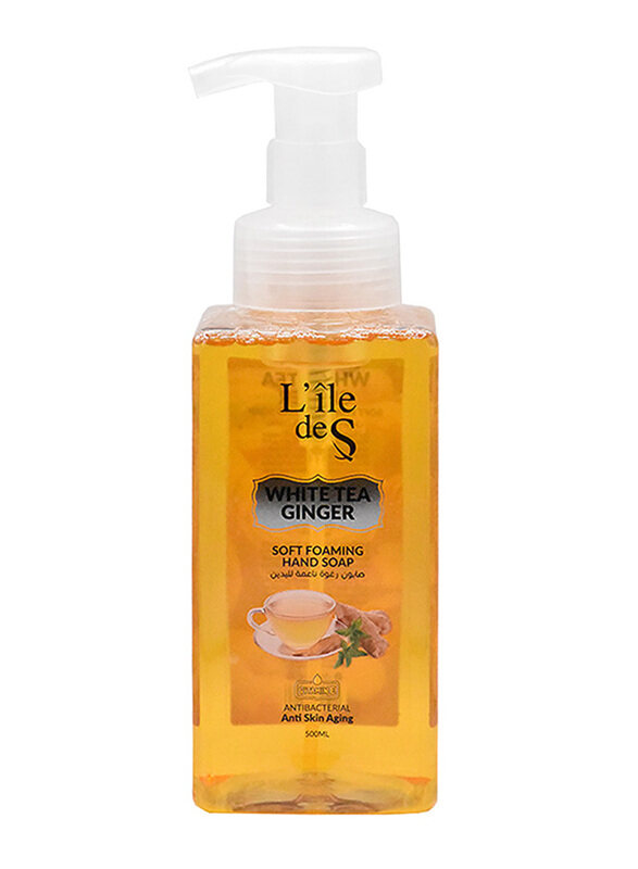 

L'ile De S White Tea Ginger Foaming Hand Soap, 500ml