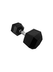 Miracle Fitness  Hex Dumbbells Set, 2 x 2.5KG, Black