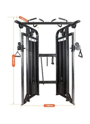 Miracle Fitness Multi Workout Functional Trainer, Black