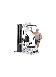 Body Solid W/200Lb Stack Exm2750S Home Gym Set, Multicolour