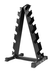 Zaizai 3/6-tier A-frame Dumbbell Weight Rack, Black
