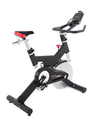 Sole Fitness SB700 Spin Exercise Bike, Black/Red