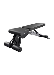 Miracle Fitness Heavy Duty Multi Purpose Adjustable Bench, DY409, 650 Lbs, Black