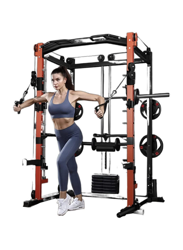 

Miracle Fitness Heavy Duty Smith Machine, Black