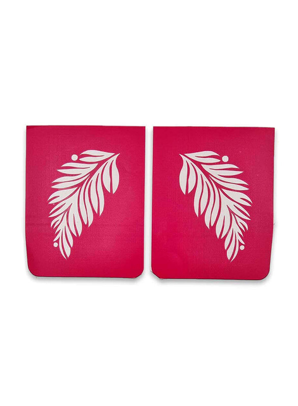 

Henna Nafees Stencil Sticker, BB-163, Pink