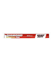 Diamond Aluminium Foil, 7.62m x 45.7cm, 37.5 Sq.ft