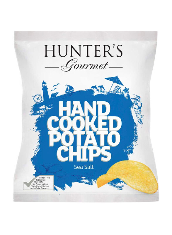 

Hunter's Gourmet Hand Cooked Sea Salt Potato Chips, 125g