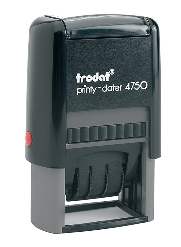 

Trodat Printy 4750 Self-Inking "REVIEWED" Stamp, Blue/Red