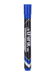Deli 12-Piece Think Permanent Marker Pen Set, Blue