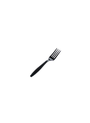 Hotpack 50-Piece Heavy Duty Plastic Disposable Fork, Black