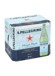 San Pellegrino Sparkling Mineral Water, 12 x 1 Liter