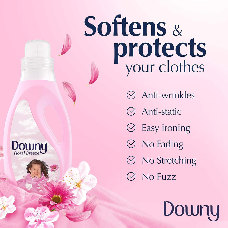 Downy Floral Breeze Fabric Softener, 3 Liters