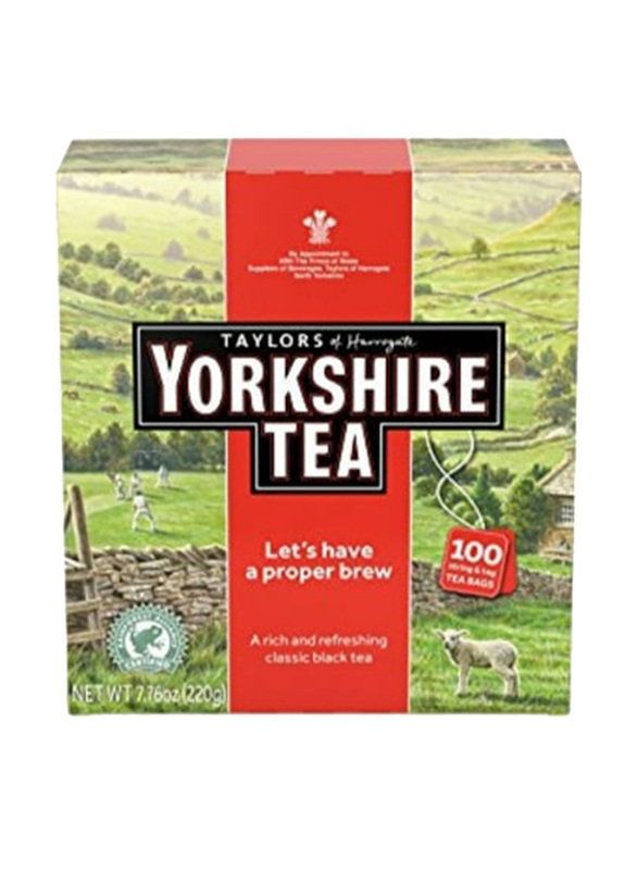 Taylors Of Harrogate Yorkshire Red Tea, 100 Tea Bags