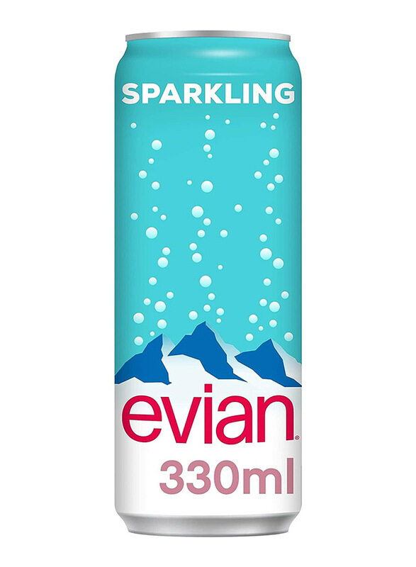 

Evian Sparkling Mineral Water, 24 x 330ml