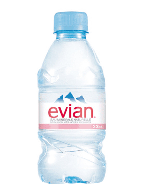 Evian Mineral Water, 24 x 330ml