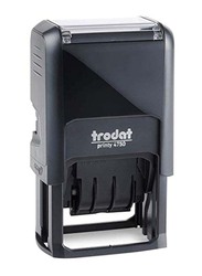 Trodat Printy 4750 Self-Inking "RECEIVED" Stamp with Date, Black
