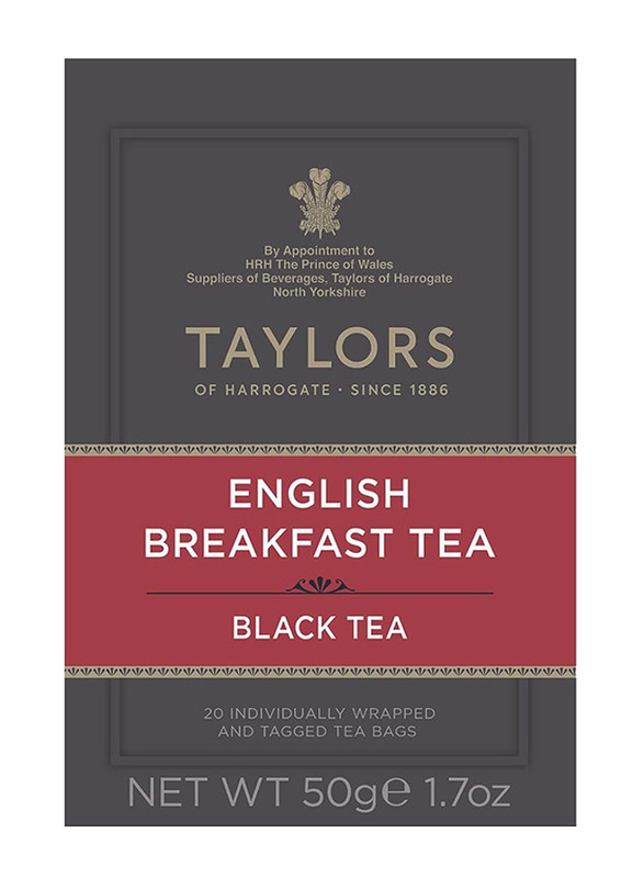 Taylors of Harrogate English Breakfast Tea, 20 Tea Bags