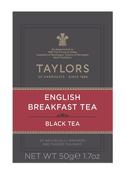 Taylors of Harrogate English Breakfast Tea, 20 Tea Bags