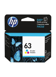 HP 63 Tri-Color Original Ink Cartridge